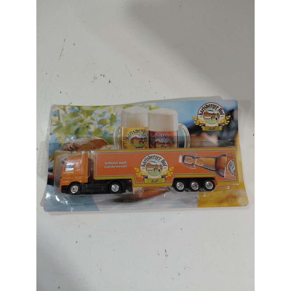 NIP High Speed 1:87 HO/OO  DieCast Mercedes Benz Karlsberger Beer Semi Truck